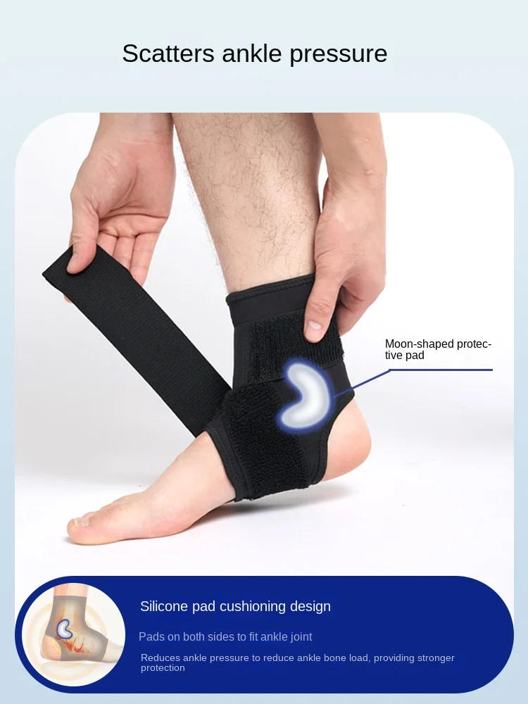Sports Ankle Protection Anti-sprain Compression Support for Sprain Recovery