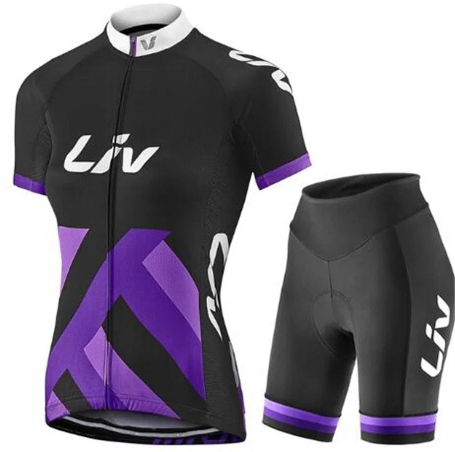 2024 Pro Team Men LIV Cycling Set Summer Women MTB Bike Cycling Clothing Bicycle Clothes Ropa Ciclismo Cycling Jersey Set 3