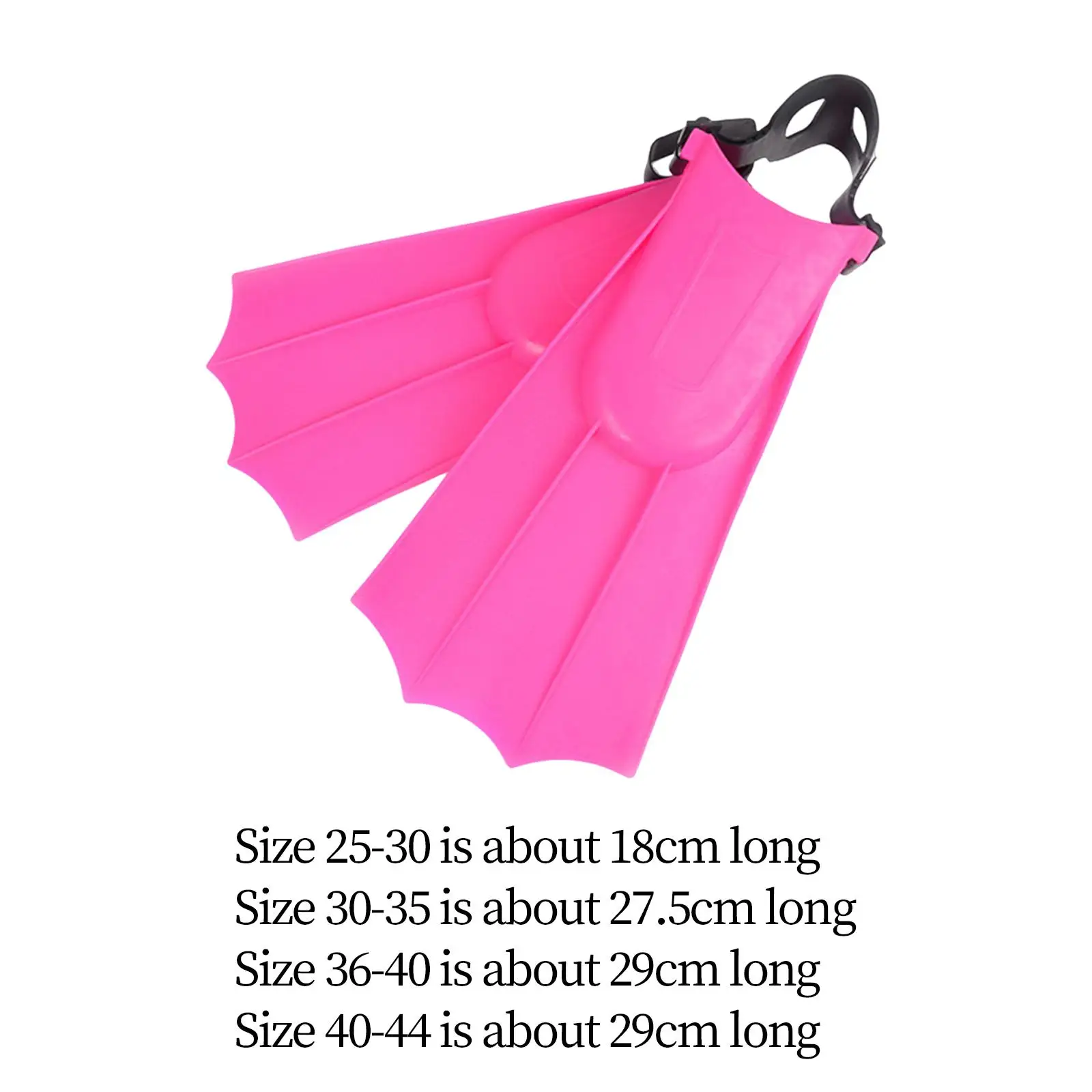 Swim Fins Adjustable Traveling Portable Water Sports Feet Shoes Comfortable Swimming Flippers Snorkeling Fins for Professionals