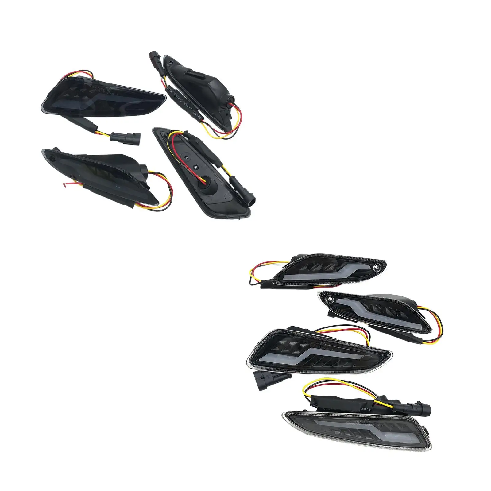 

4 шт., указатели поворота для мотоцикла, совместимые с указателями поворота