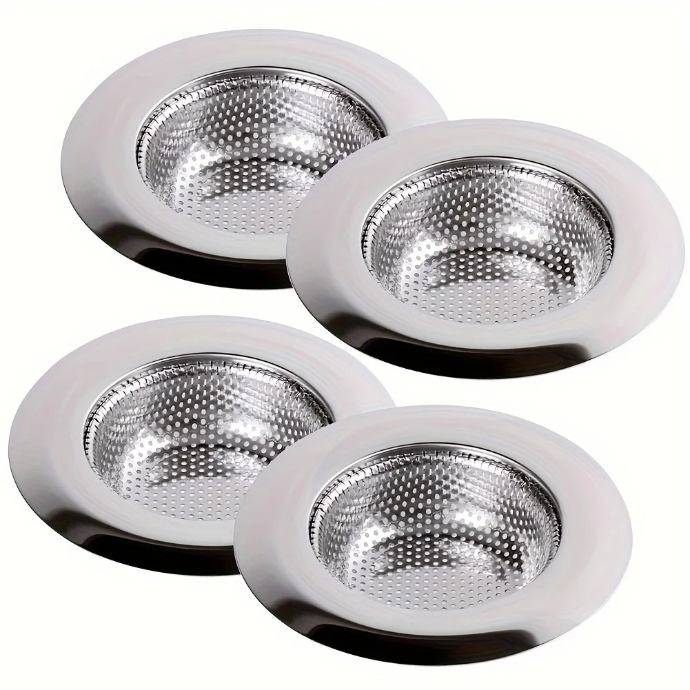 Kitchen Sink Filter Sink Strainer 4-Piece Set