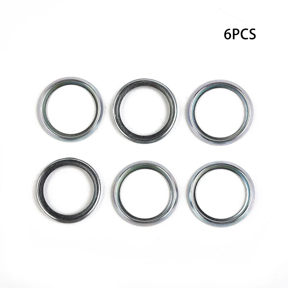 

6pcs Oil Drain Plug Crush Washer Gasket Set 16mm 803916010 For Crossre 2011-18 Auto Replacement Aaccessories For Impreza