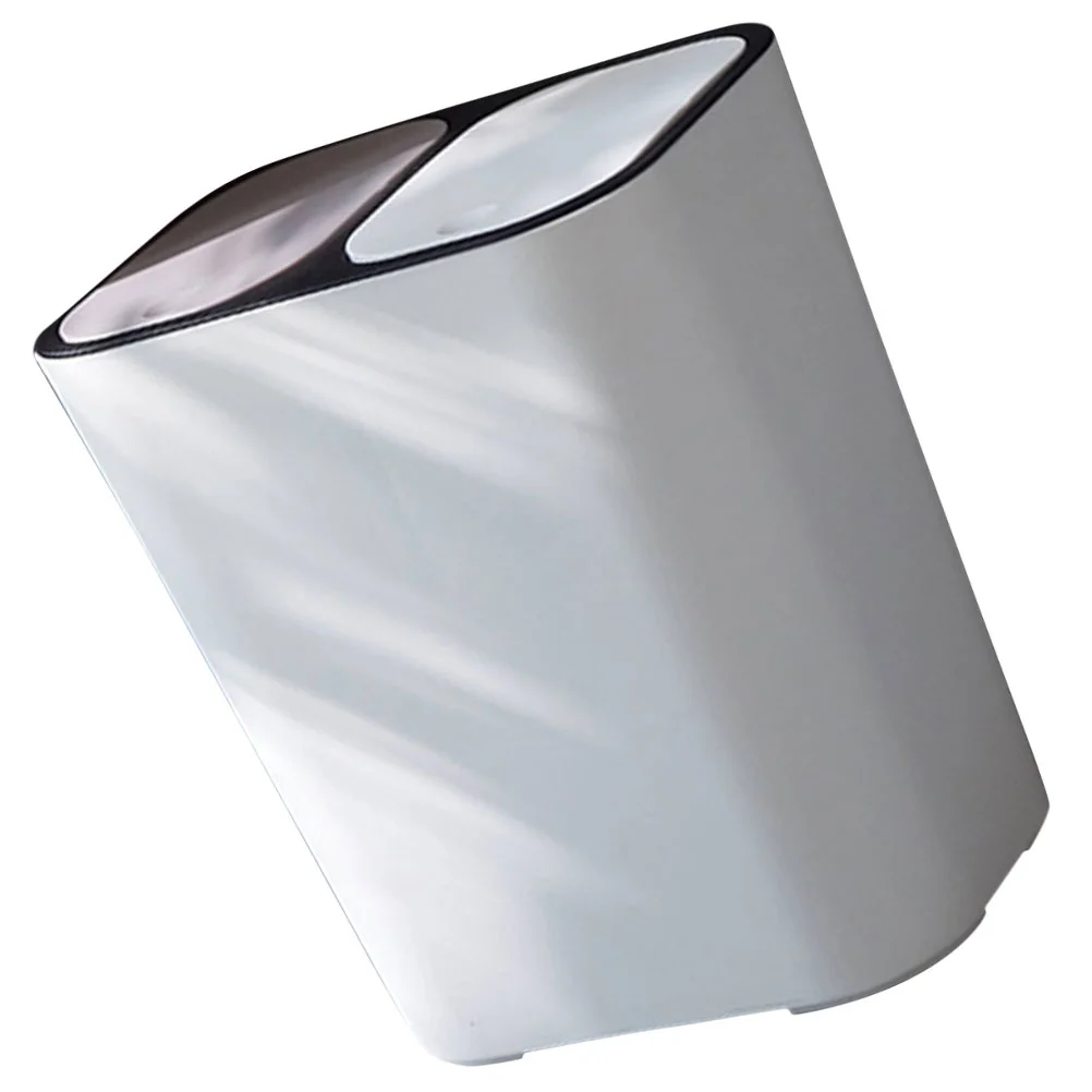 

Dual Trash Can Garbage Can Recycle Bin Dual Compartments Garbage Waste Can Dry Wet Classified Trash Can Dustbin Rubbish Box