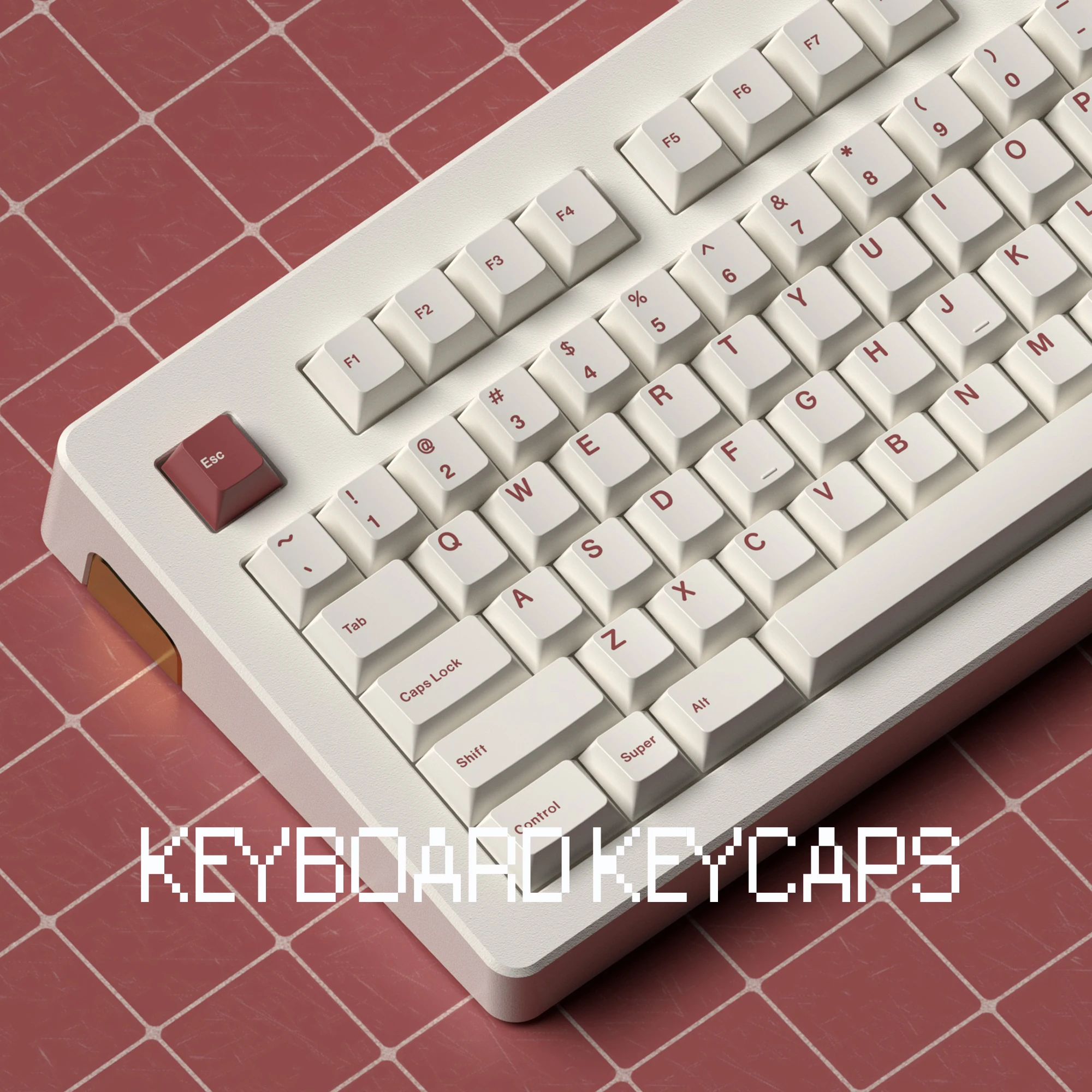 Gmk Bow Custom Cherry Perfil Keycaps Sublimação Pbt Keycaps para Teclado Mecânico Minimalista Branco Key Caps 131 Teclas