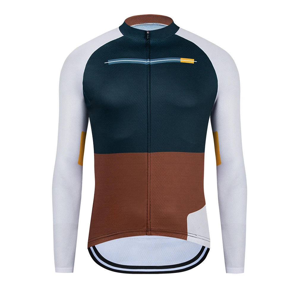 2023 Man Long Sleeve Cycling Shirts Bicycle Cycling Clothing Kit Mtb Bike Wear 3