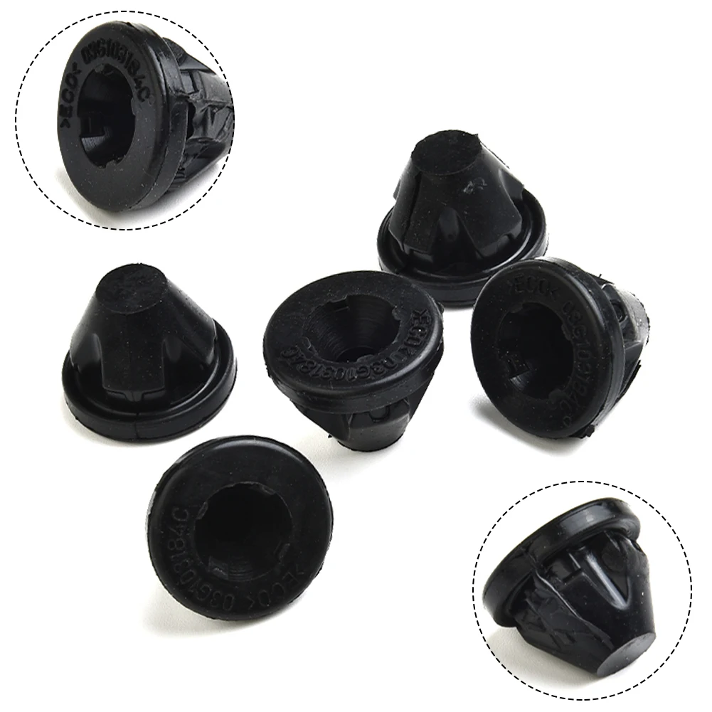 5pcs/set Car Hood Gasket Engine Cover Grommet Washer Gasket Bonnet Washer PD100 PD140 PD170 03G 103 184 C For 111 Volksw