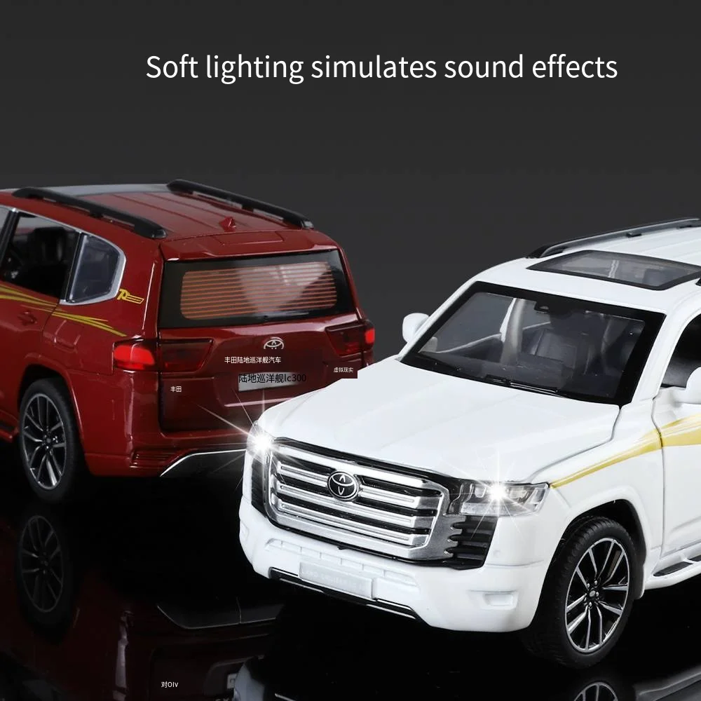 نموذج سيارة لاند كروزر LC300 للطرق الوعرة بمقياس 1...