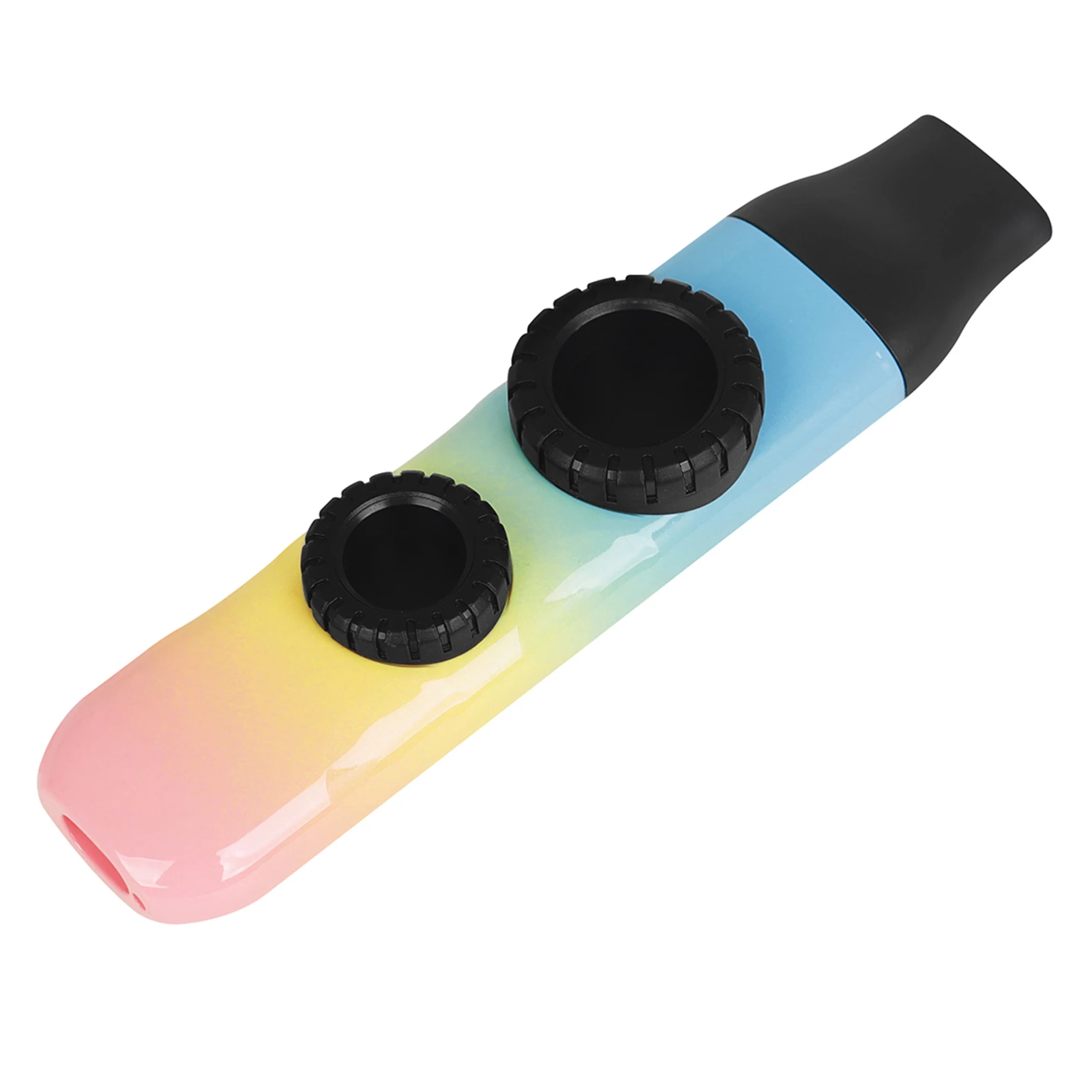 Kazu Flute Double Flute Hole Kazoo Dual Flute Holes Ugello Di Soffiaggio Sostituibile 10 Pezzi Strumento Musicale A Membrana Per Bambino