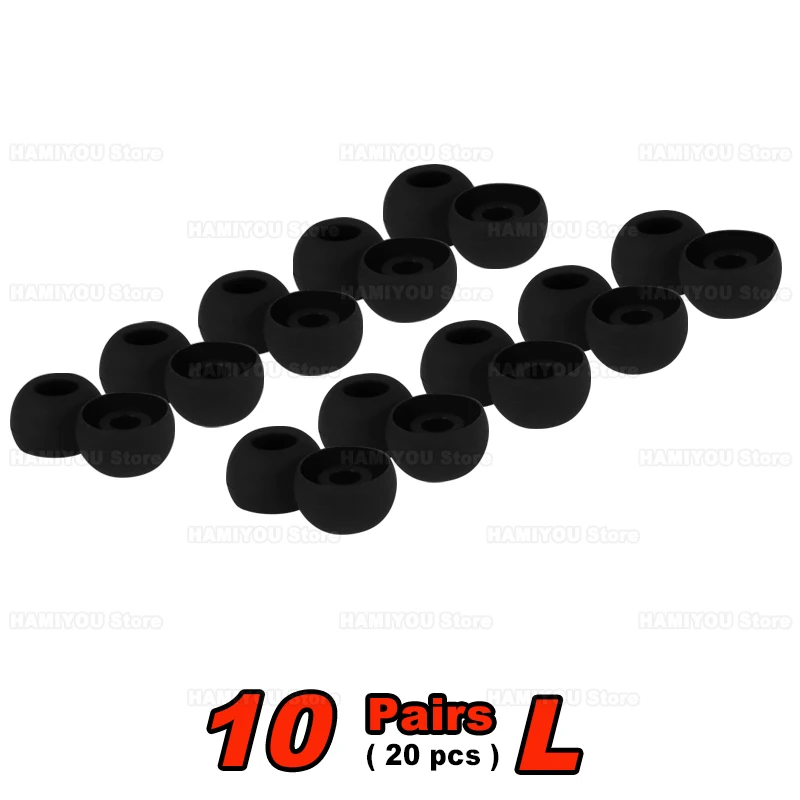 Silicone Noise Reduction Earbud Tips - Soft and Comfortable Replacement Earplugs