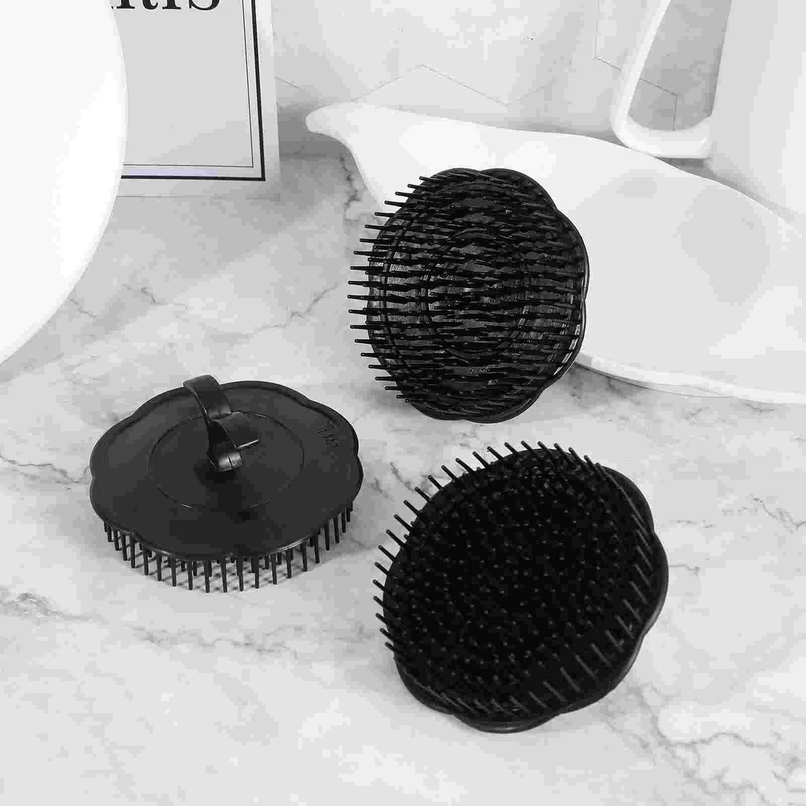 

Frcolor 4/8/12pcs Hair Shampoo Brush Scalp Care Hair Cleaning Brush Hair Massager Brush Scalp Shower Wash Clean Hair Tool Brush