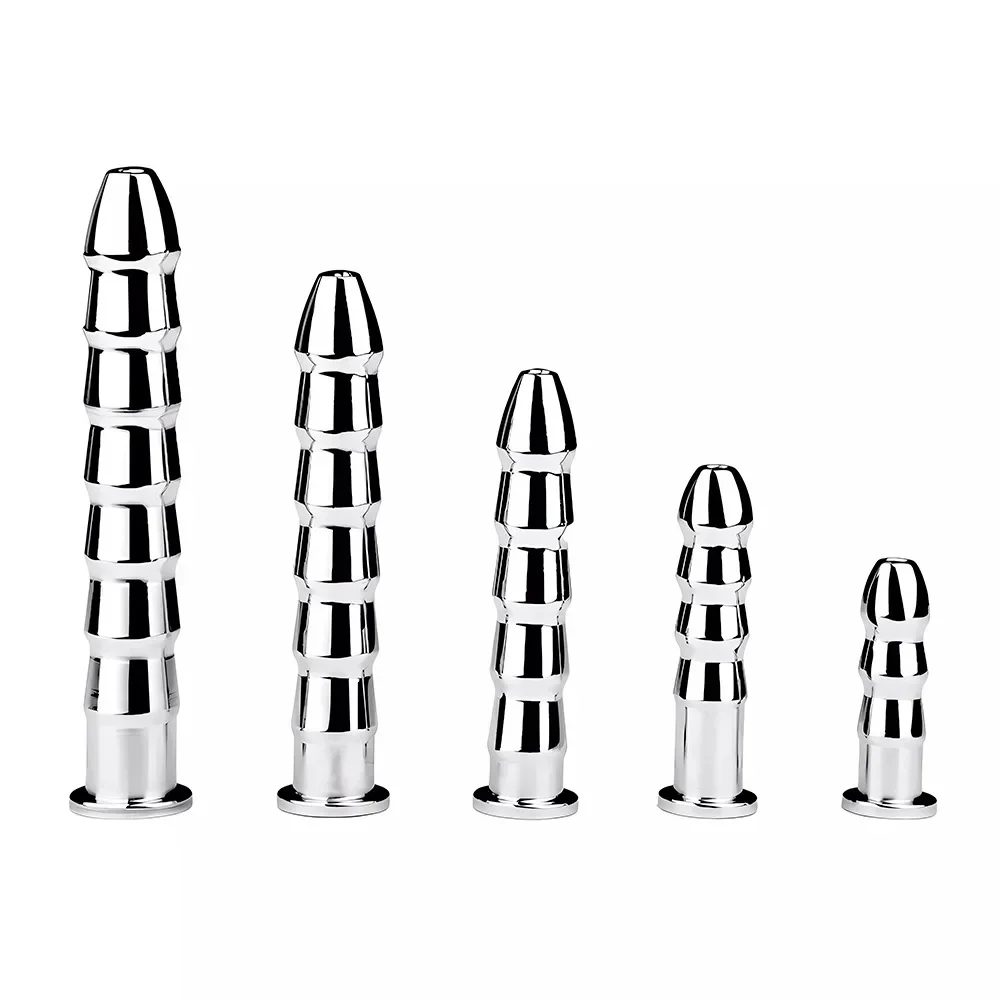 Urethral Dilator Urethral Sound Dilator Stainless Steel Male Penis Plug Threaded Urethra Catheter Stimulator Adult Chastity Sex Toy For Men Gay
