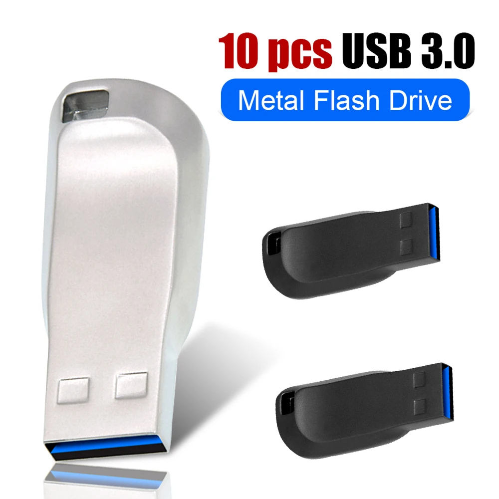 

10Pcs/lot USB 3.0 Flash Drives 128GB Pen Drive 32GB 64GB Usb Sticks Pendrives 16GB Memory Flash Drive 32GB 64GB U Disk Free logo