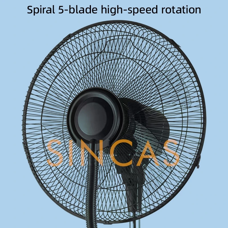 Household Misting Electric Fan Standing Fan With Remote Control Oscillating Head Silent Operation Circulator fan Fan device