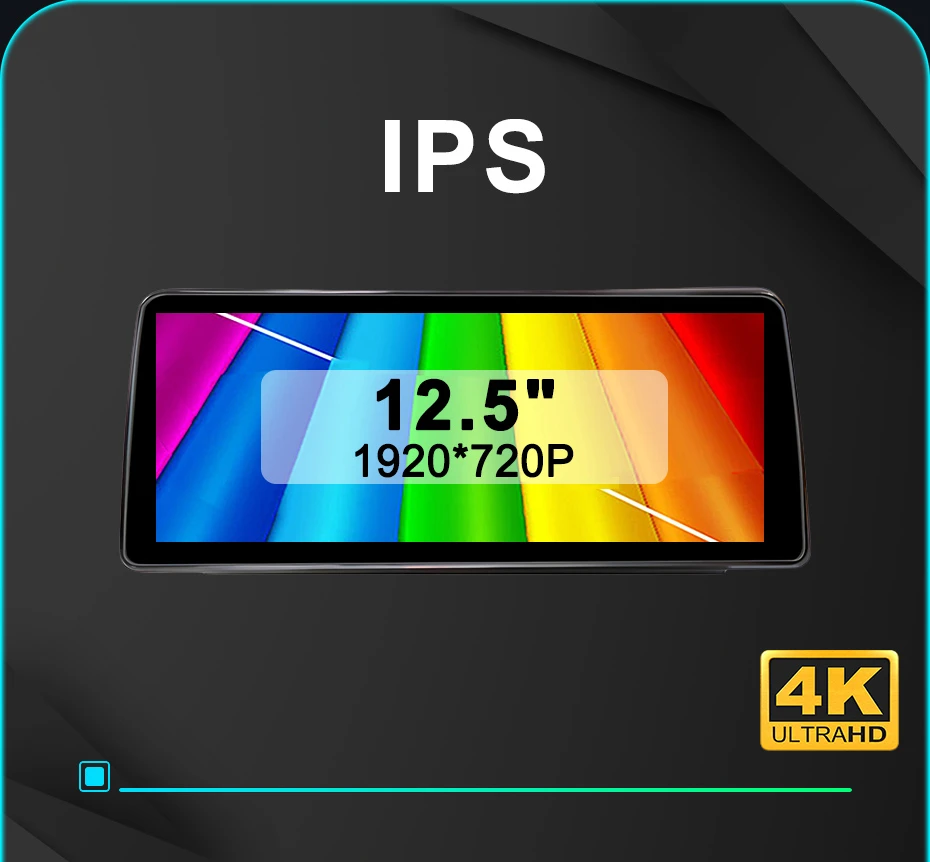 Pantalla estéreo inalámbrica Carplay Android 15 AUTO de 12.5'' para BMW Serie 5 F07 GT CIC NBT, radio para coche, reproductores multimedia, GPS, BT, 4G LTE 8