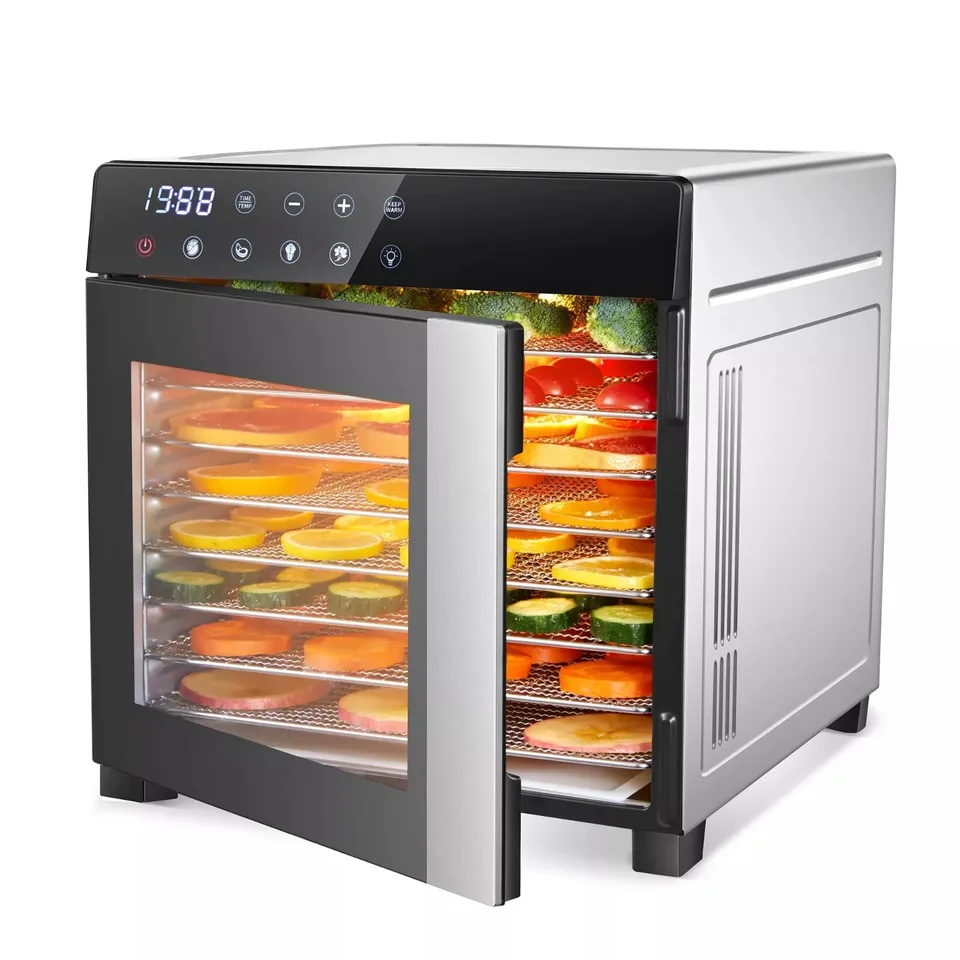 Professional 8 Tray Stainless Steel Food Dehydrator