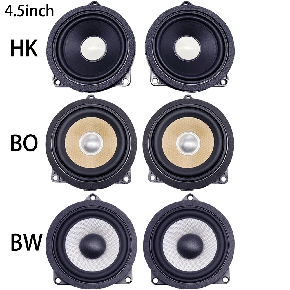 Car Door Midrange Speaker For BMW F30 F10 F11 F32 F34 F01 F02 E90 E60 3 5 7 Series 4.5Inch Car Dashboard Internal Accessories audio speakers kit midrange speakers