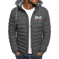 Everlast 2025 Autumn Winter Man's Seven-color Cotton-padded Hoodies Cold Resistant Mountaineering Clothing Coat Leisure Jacket