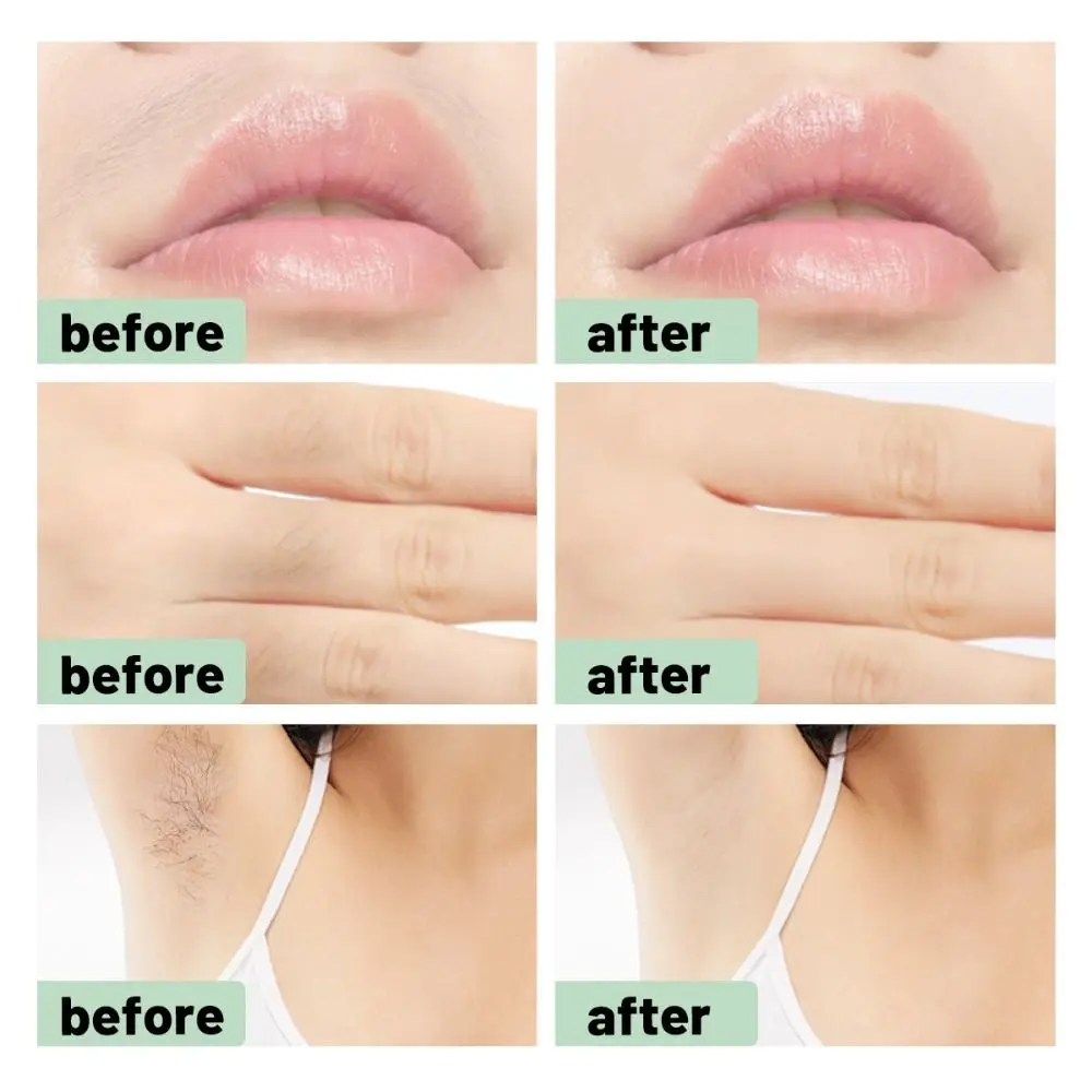 76Pcs Face Body Wax Strips Eyebrow Shaping Tape Upper Lip Cheek Hair Remover Quick Painless Waxing Strips Kit For All Skin Types 5