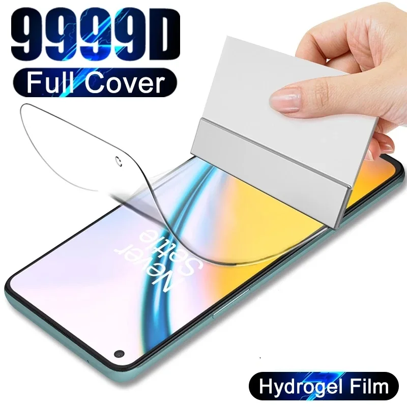 

For OnePlus Nord CE 2 5G Hydrogel Film For OnePlus Nord CE 2 N10 N200 8T 9R 9 10 Pro Screen Protector Protective Film