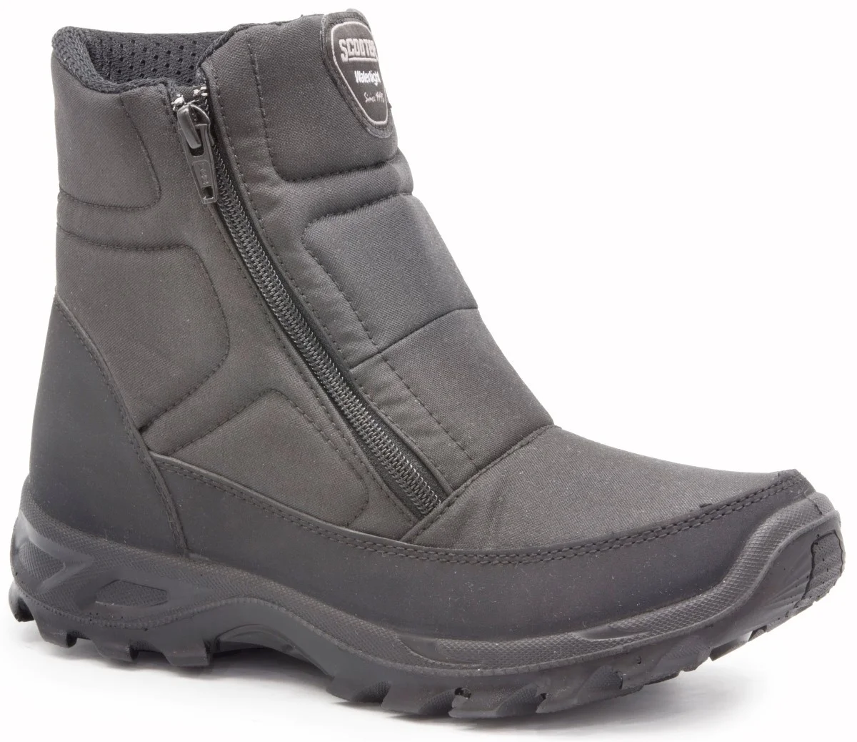 Scooter Sct 22K 5549 Black Ladies New Winter Season Stivali Da Neve Chiusura Con Cerniera Impermeabile Mountain Ski Holiday Facile Da Usare Comfort Ho