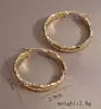 New Arrival Stainless Steel Earrings Gold Color Big Hoop Earrings For Women Bijoux Fashion Women's Hoops 3