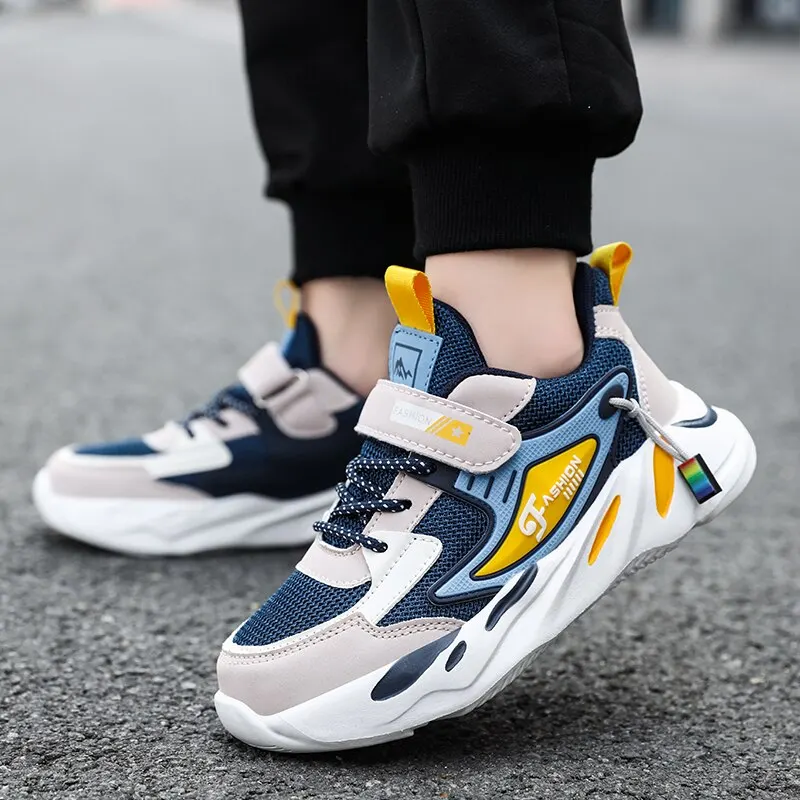 Kid Sneakers Walking Mesh Breathable Casual Shoes Sport Shoes For Boys Girl Lightweight Running kids shoes red sneakers shadow sneakers