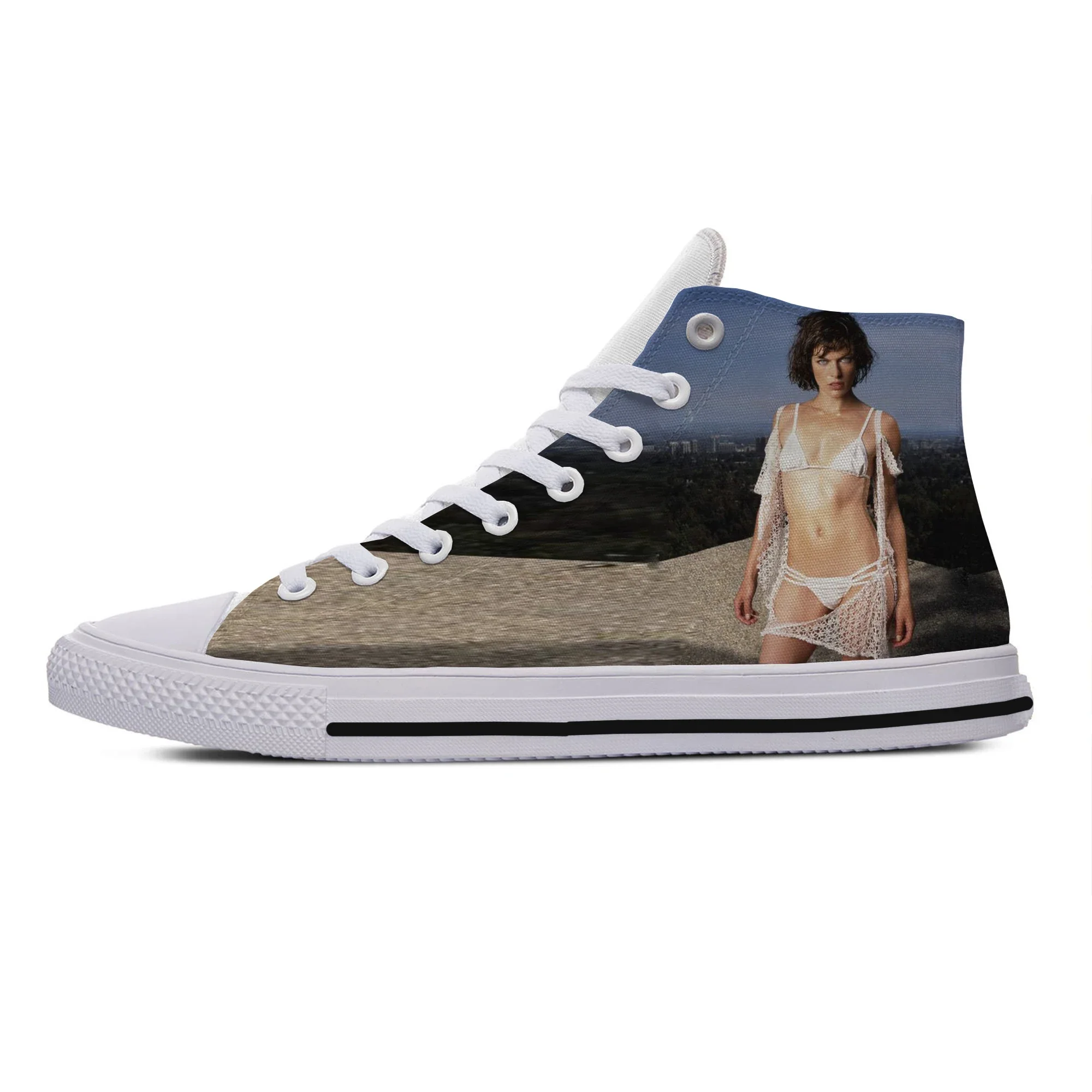Hot Cool Fashion Summer High Quality Latest Sneakers Casual Shoes Men Women Milla Jovovich High Help Classic Board Shoes