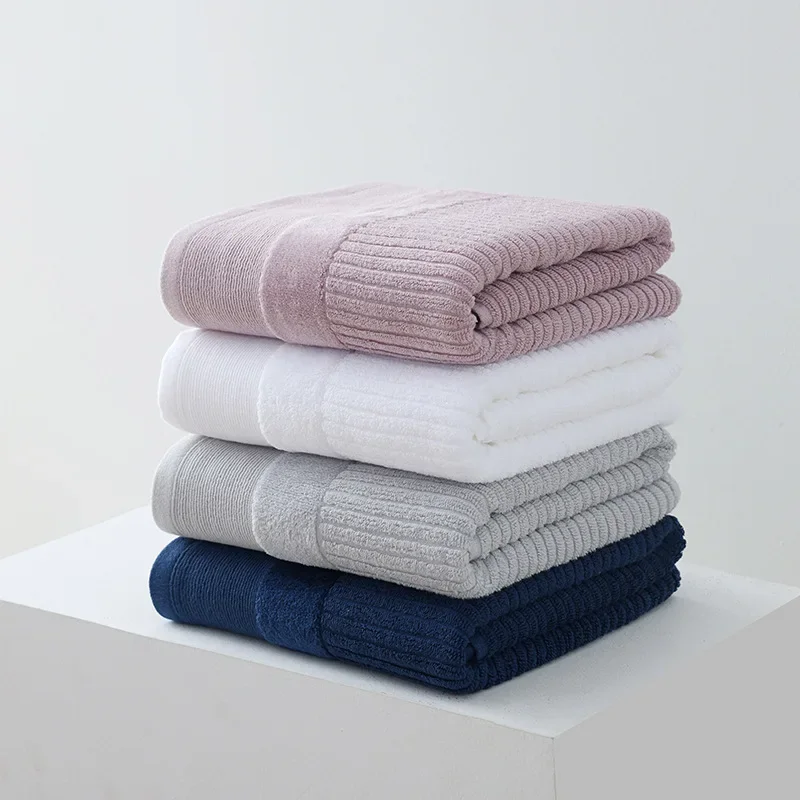 Cotton Bath Towel Adult Soft Absorbent Towels Bathroom Sets Large Beach Towel Luxury Hotel Spa Towels For Home 70x140cm