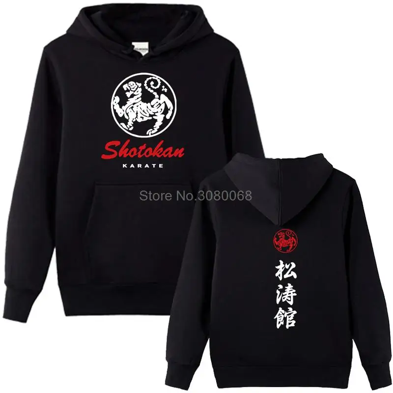 Hoodies Sweatshirts Karate Fleece Sweatshirt Streetwear Tshirt