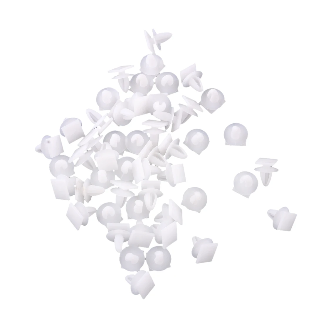 100Pcs MB344789 MB-344789 자동차 외장 도어 패널 로커 몰딩 트림 클립 리테이너 패스너 Mitsubishi 비시에 적합