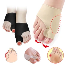 

2/4PCS Big Toe Straightener Separator Bunion Splint Foot Hallux Valgus Corrector Foot Pain Relief Toe Separator Foot Care Tools
