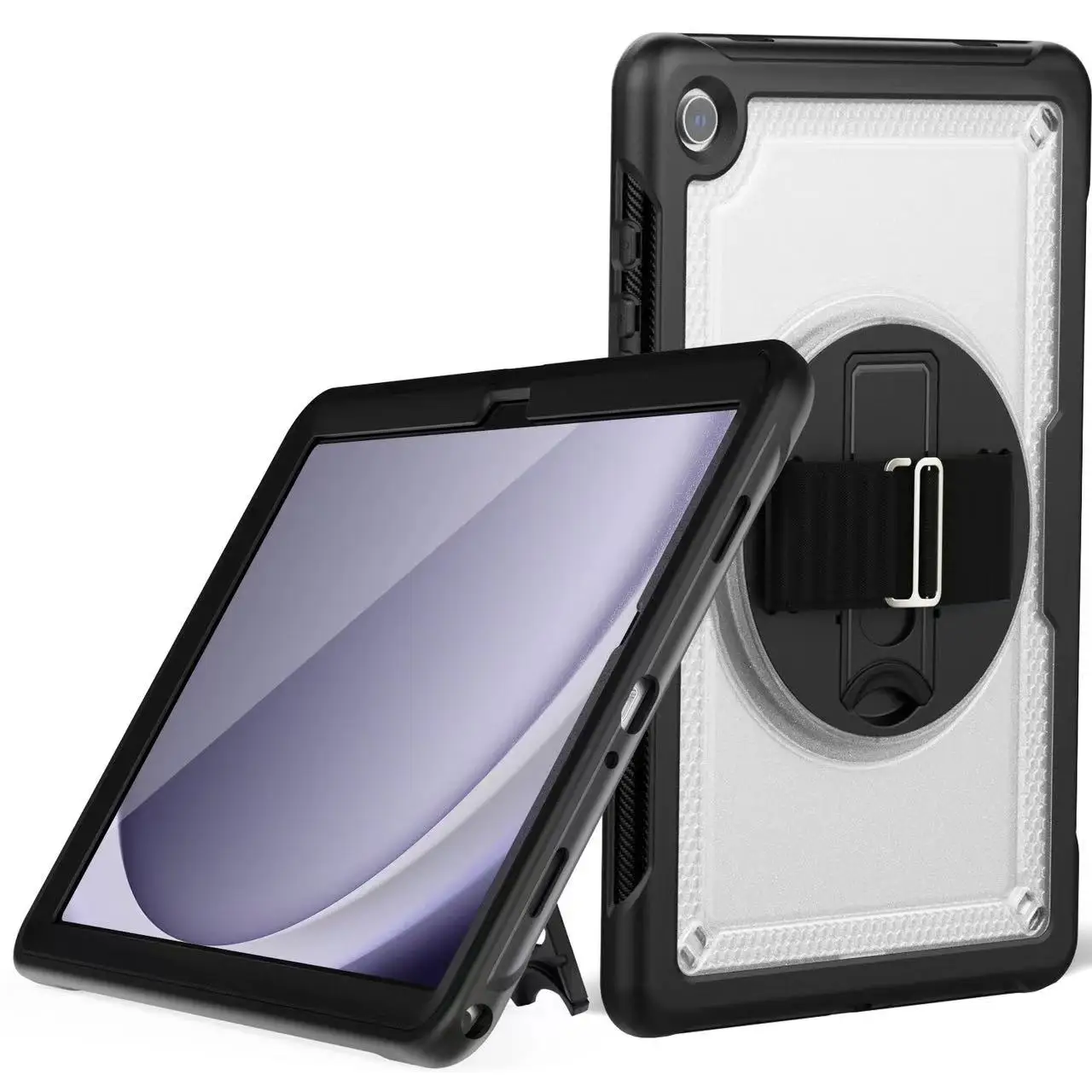 Ultimate Rugged Armor Case with 360° Swivel Stand for 11-inch Tablets - 2023 Edition