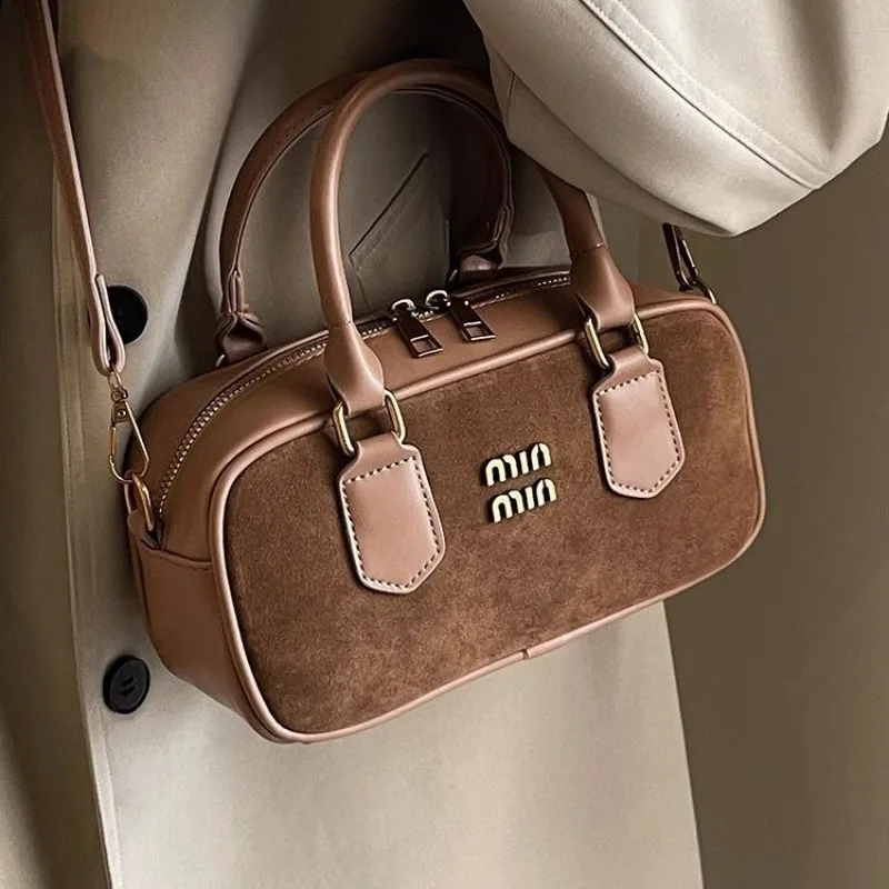 Bowling Bag Women's Large-capacity Bag Fashionable Portable Messenger