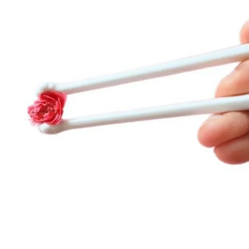 New Cat Paw Chopsticks Plastic Children Beginner Eating Training Chopsticks Easy Use Learning Reusable Tableware Kitchen Tool