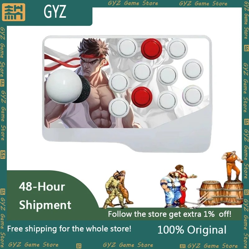 

Новый беспроводной игровой автомат Gyz, аркадная игра, джойстик, игровой контроллер, Поддержка компьютера, сотового телефона, планшета Kof 97, на заказ