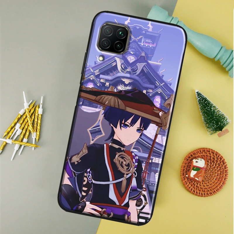 Scaramouche Genshin Impact Themed Phone Case