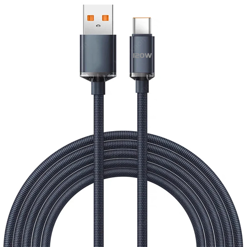 ตัวเลือกสินค้า สายชาร์จ USB-C ชาร์จเร็ว 0.25/1/2 เมตร สำหรับมือถือ