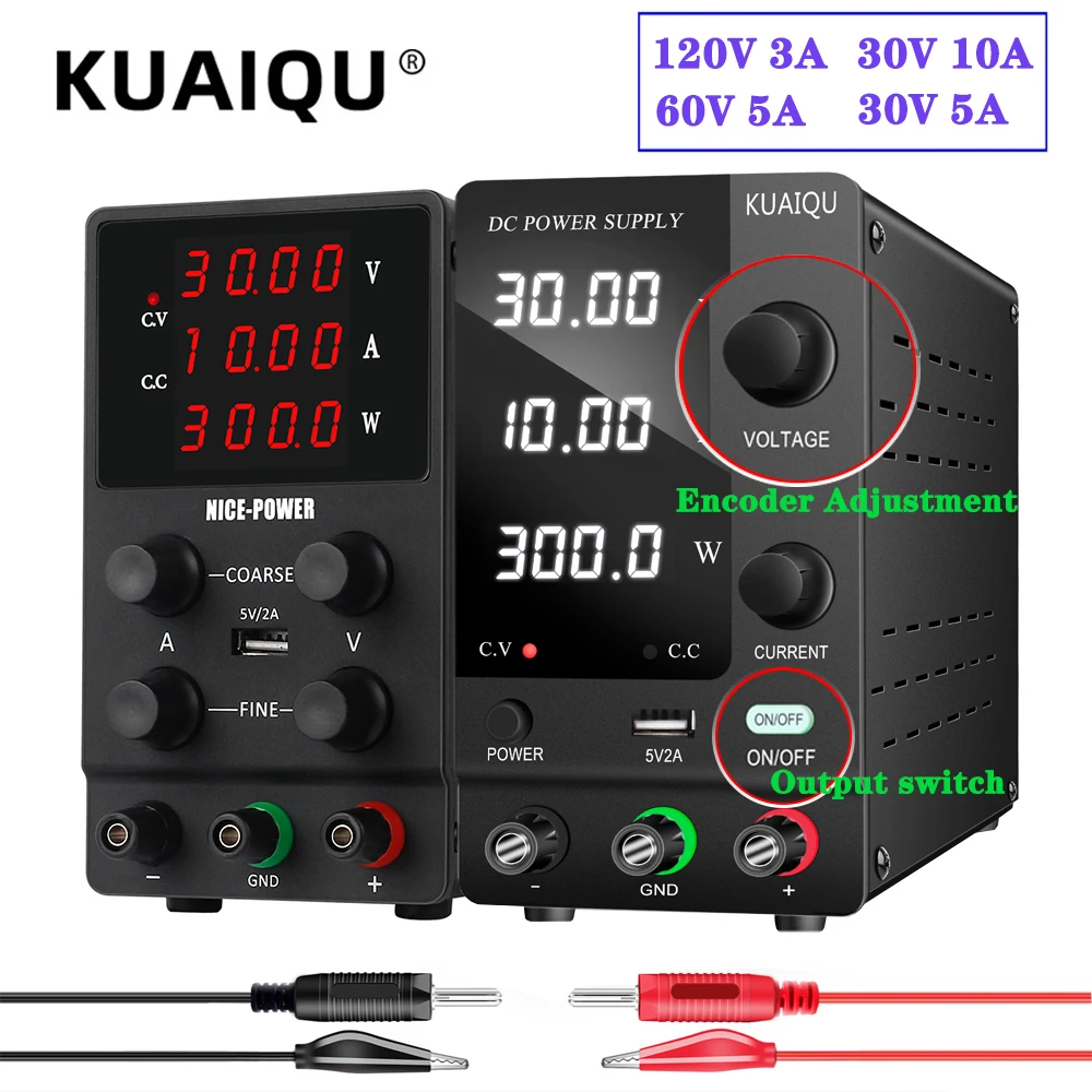 Usb Digita Switching Dc Laboratorium Voeding Verstelbare Bron 30V 10A