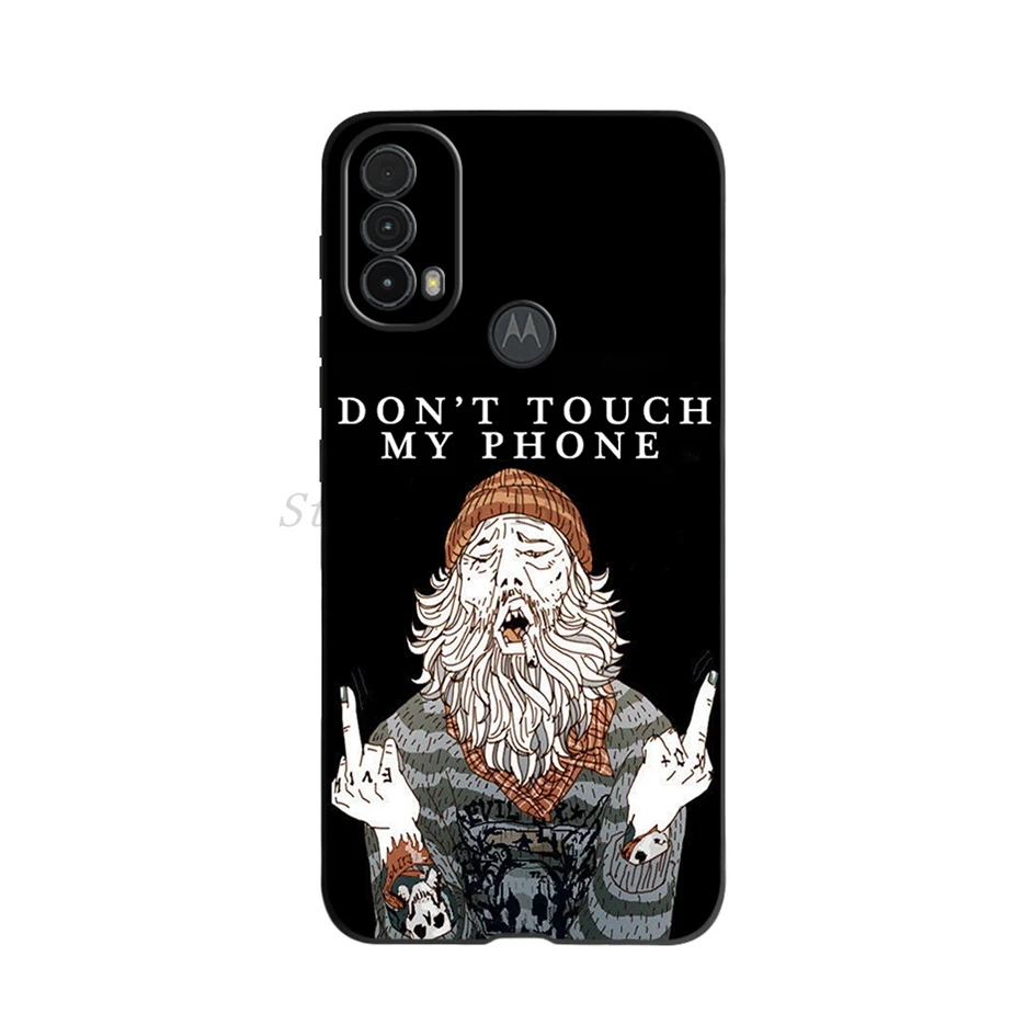 Black Silicone Shockproof Phone Case - Soft Protective Cover
