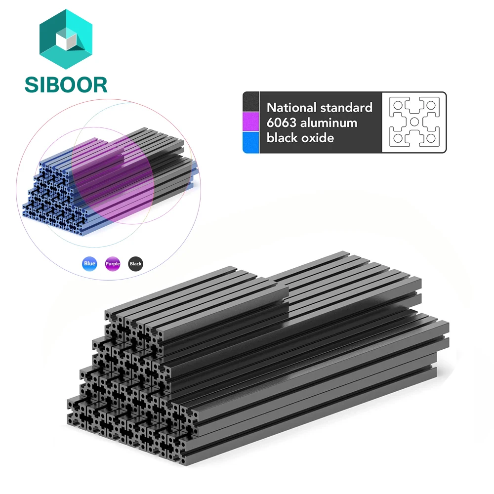 Extrusão de Alumínio Kit Quadro Perfil para Impressora 3d Conjunto Prático Voron 0.2 V0.1 V0.2 1515