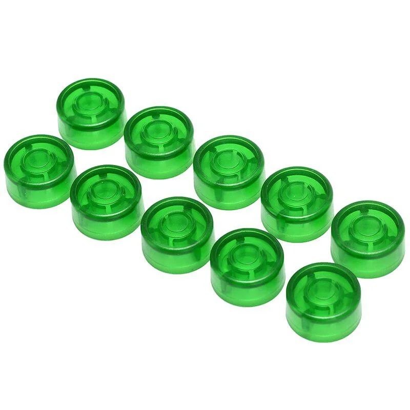 10-Pack Colorful Electric Guitar Pedal Foot Switch Toppers