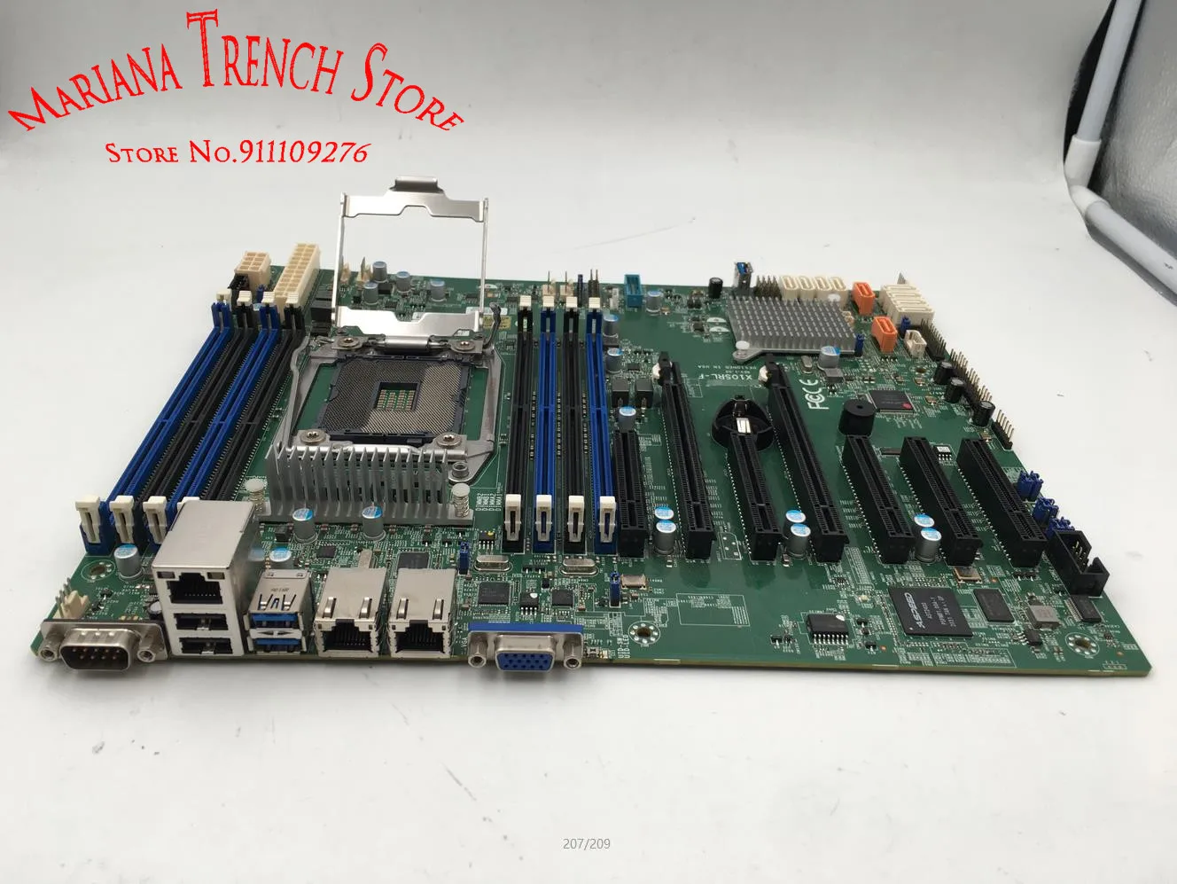 X10SRL-F 슈퍼 마이크로 임베디드 마더 보드 LGA2011 E5-1600/2600 V3/V4 패밀리 DDR4 ECC i210 듀얼 포트 GbE LAN 7 PCI-E 슬롯