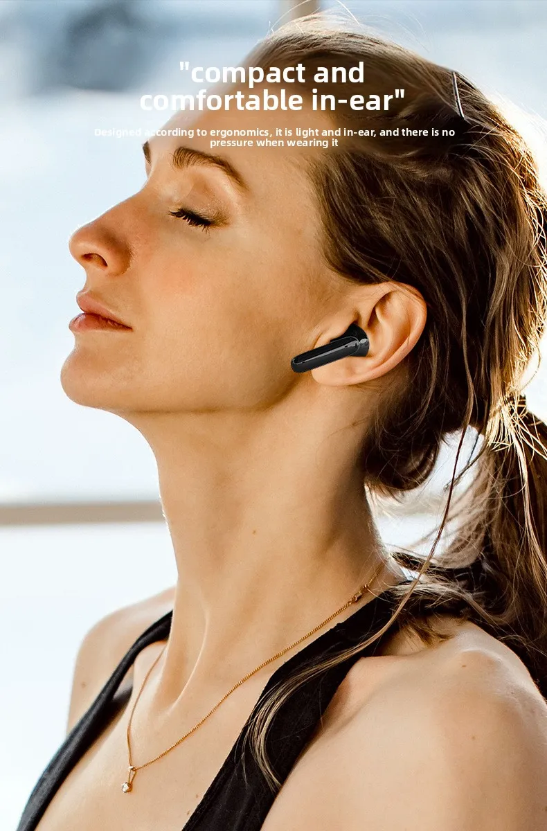 Hot-Selling Bluetooth Earphones6Mai Noise Cancelling Sports Semi-In-Ear Wireless