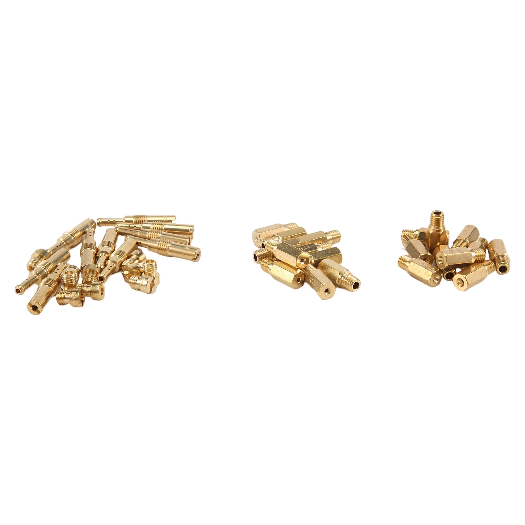 PWK Keihin OKO CVK PWM 탄수화물용 30Pcs 기화기 메인 제트 및 10Pcs 슬로우 파일럿 제트