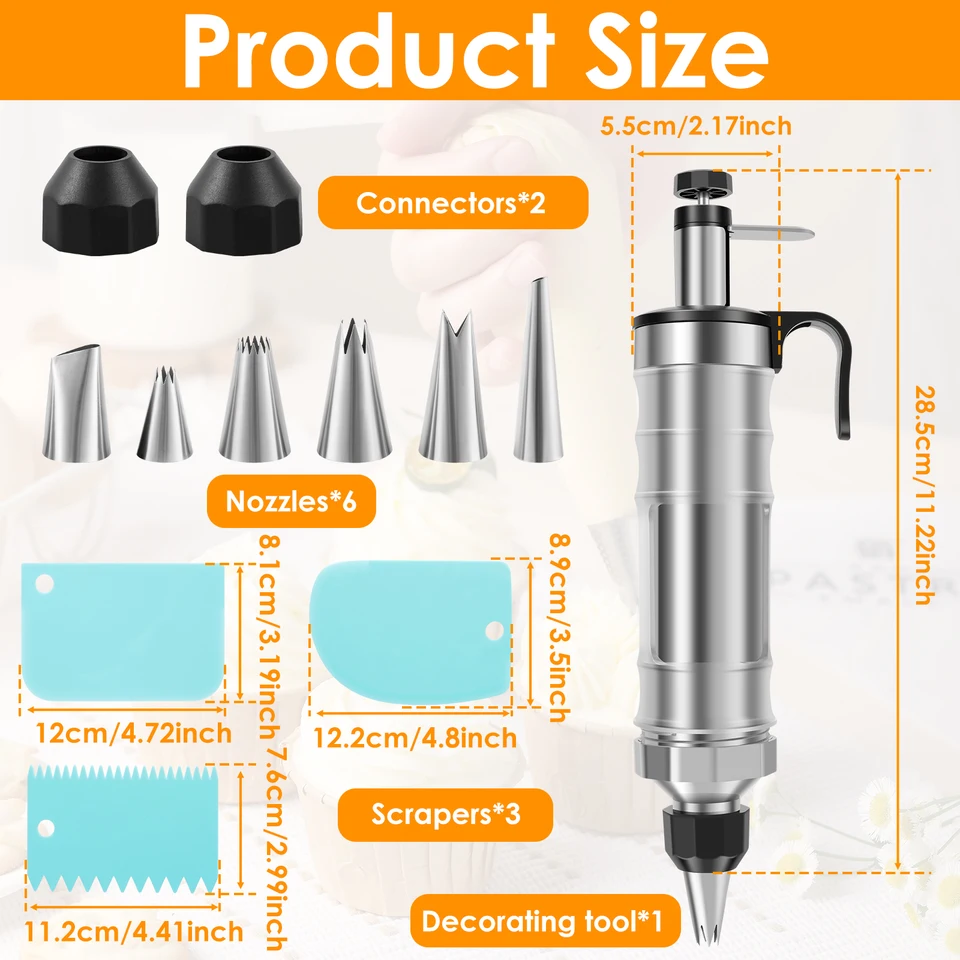 Nuovi ugelli a 8 tubi con siringa dispenser per