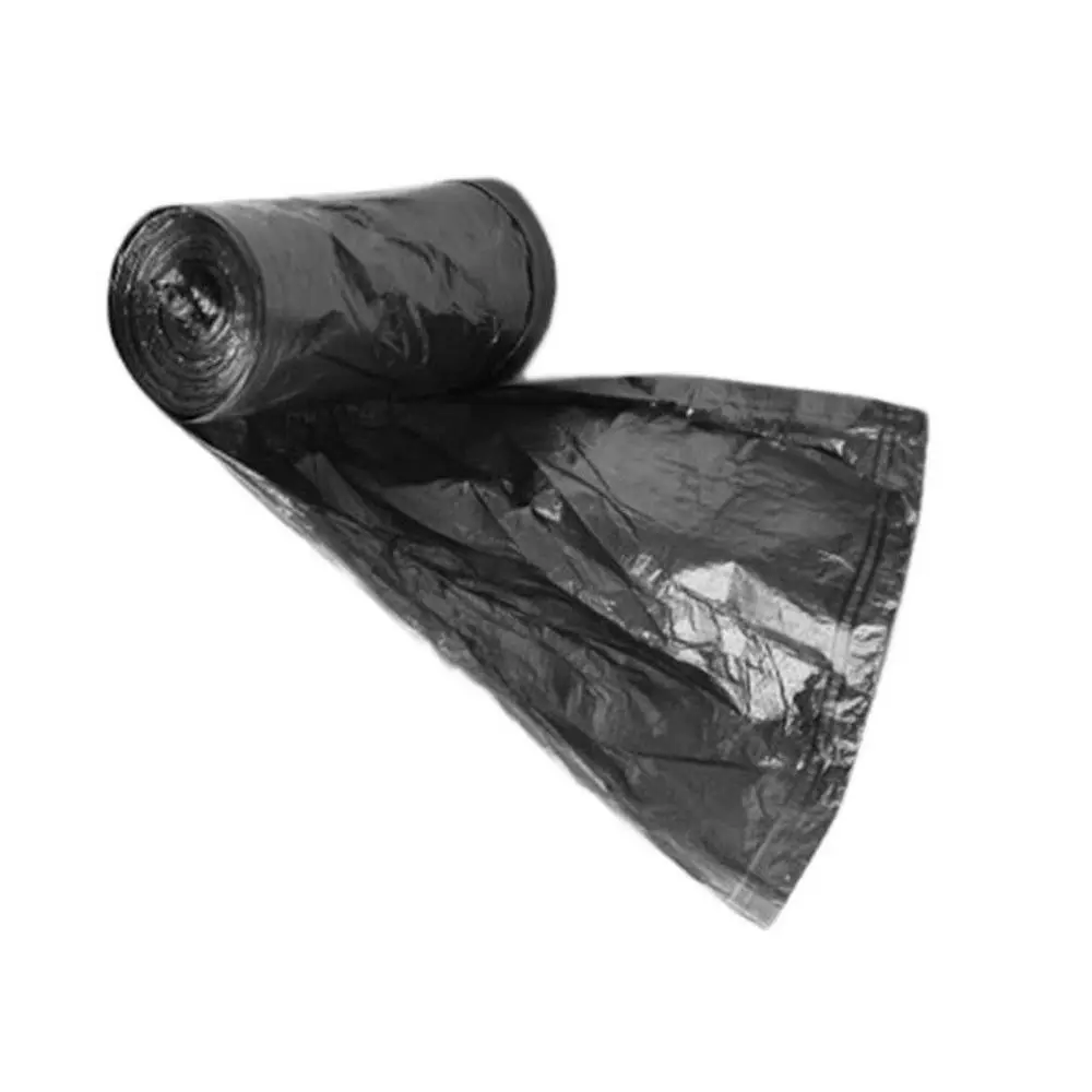 

Black Plastic Kitchen Flat Points Off Office Thickening Disposable Garbage Bag Rubbish Trash Bags Dustbin Bag