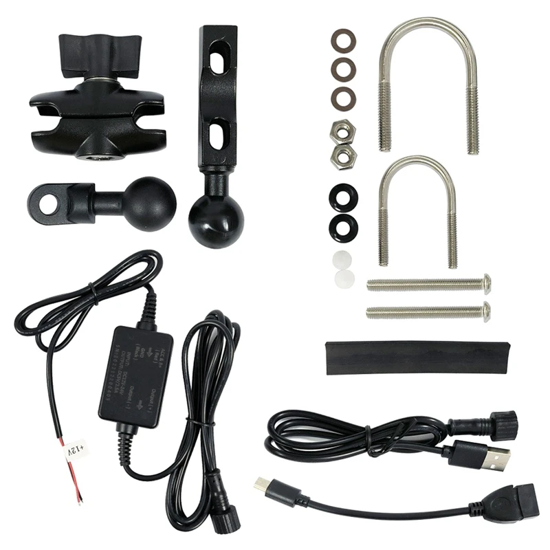 1Set Motorcycle GPS Moto Navigation Portable Motor Navigator 5 Inch Plastic GPS Navigation