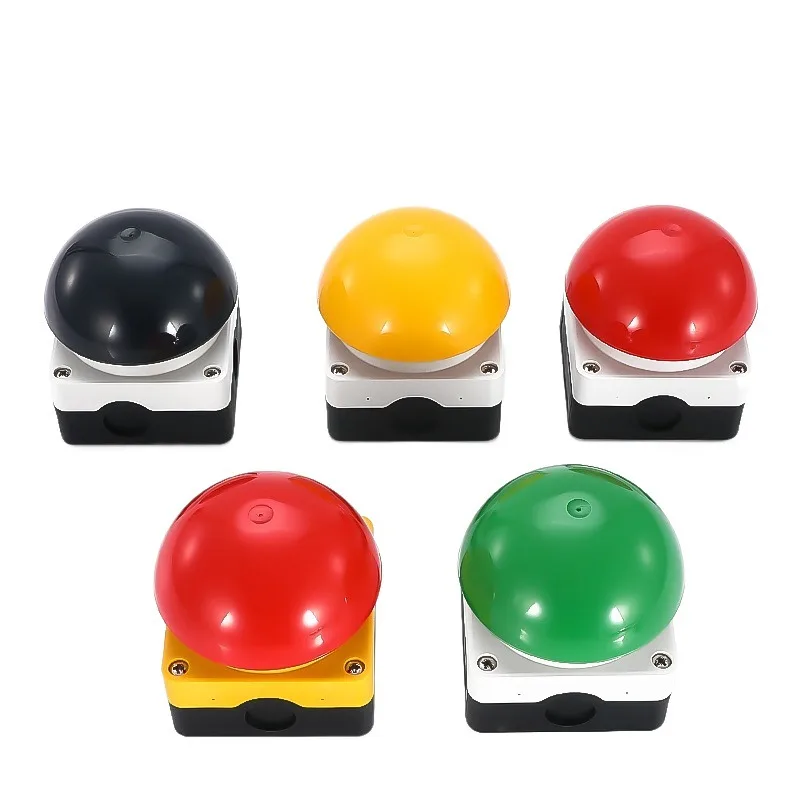 

Pedal Switch IP67 Watproof Responder Switch AC/DC Emergency Stop Button Handle Foot Push Self Reset Locked NO/NC Start Contactor