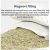 Velvet Mugwort Wormwood Bone Shape Heating Pillow Cervical Vertebra Support Heated Pillow Cervical Pain Relief Sleeping Aid Tool 3
