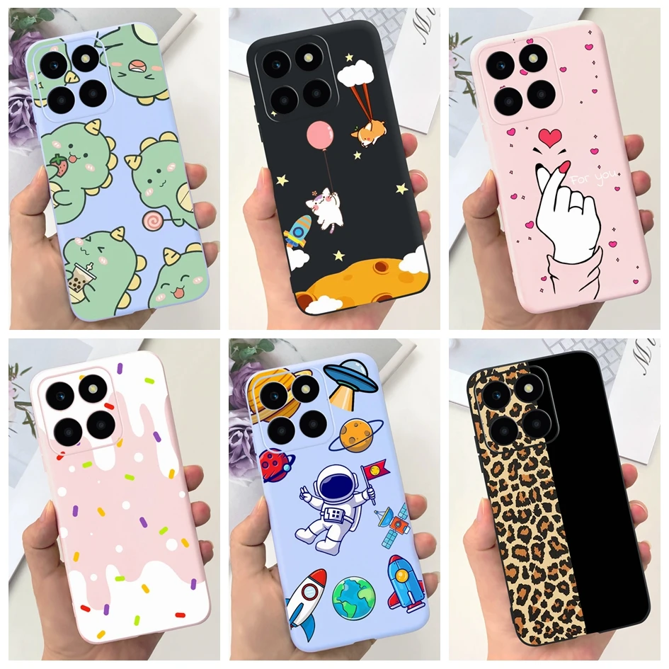 Fashion Leopard Dinosaur Soft Silicone Slim Case Cover